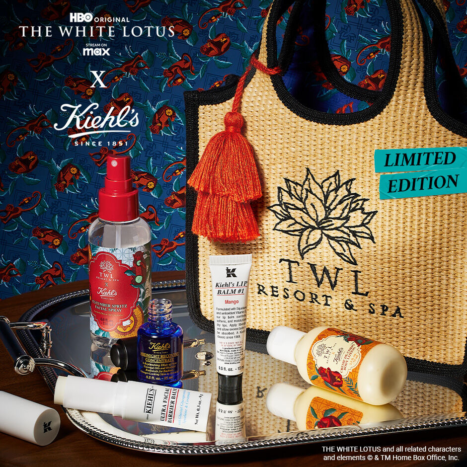 The White Lotus HBO Original Series X Kiehl's Gift Set