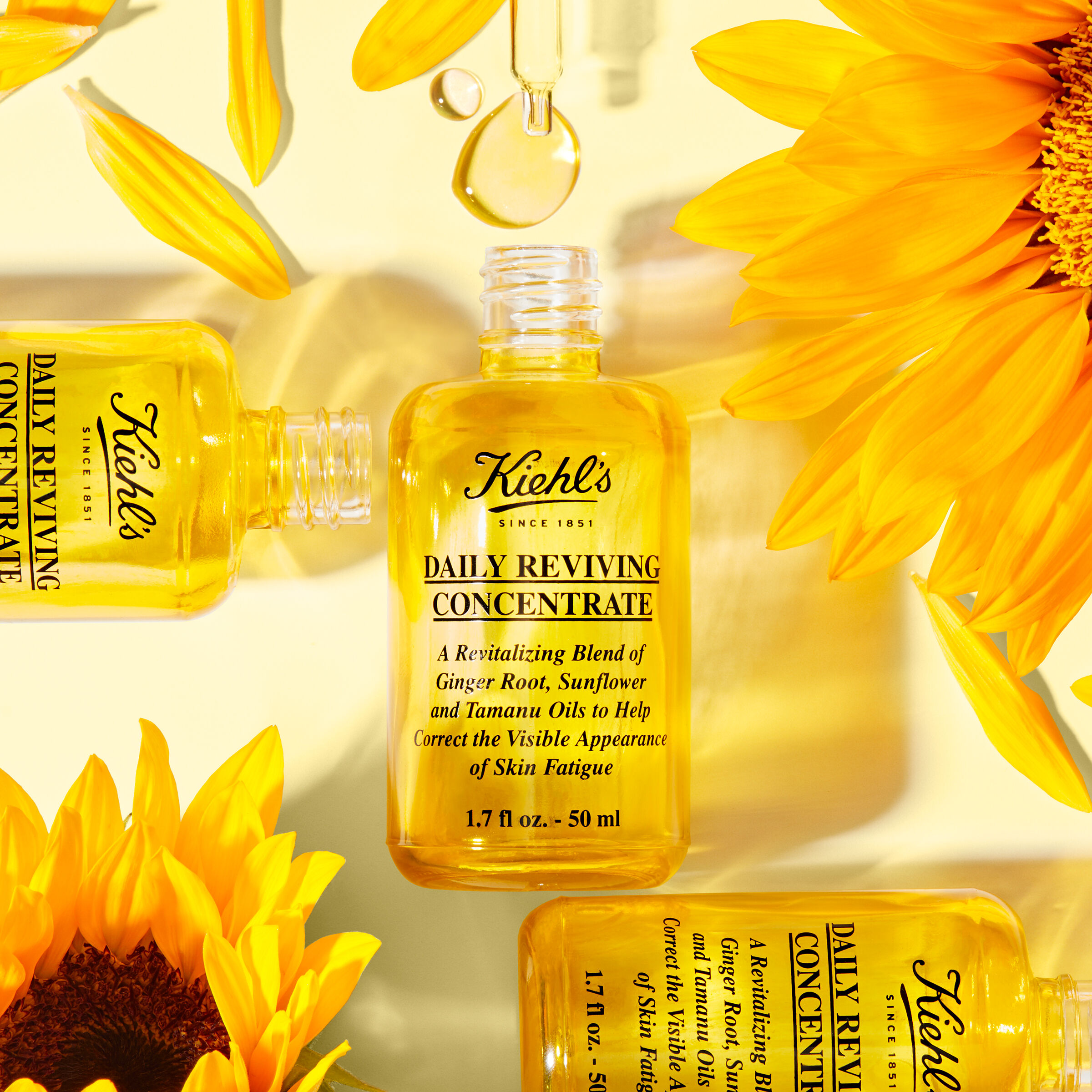 Daily Reviving Concentrate – Antioxidant Face Oil – Kiehl's