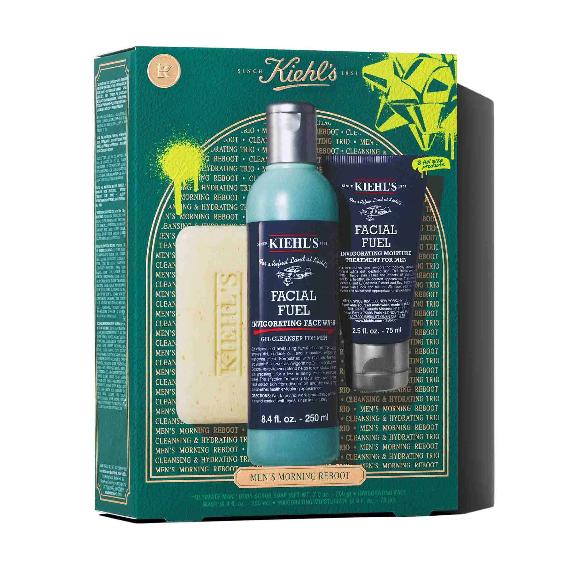 Men's Morning Reboot– Men’s Skincare Gift Set – Kiehl's​ ​