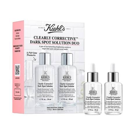 Kiehls Clearly Corrective Dark Spot Solution Gift Set + Free 5-Piece Gift