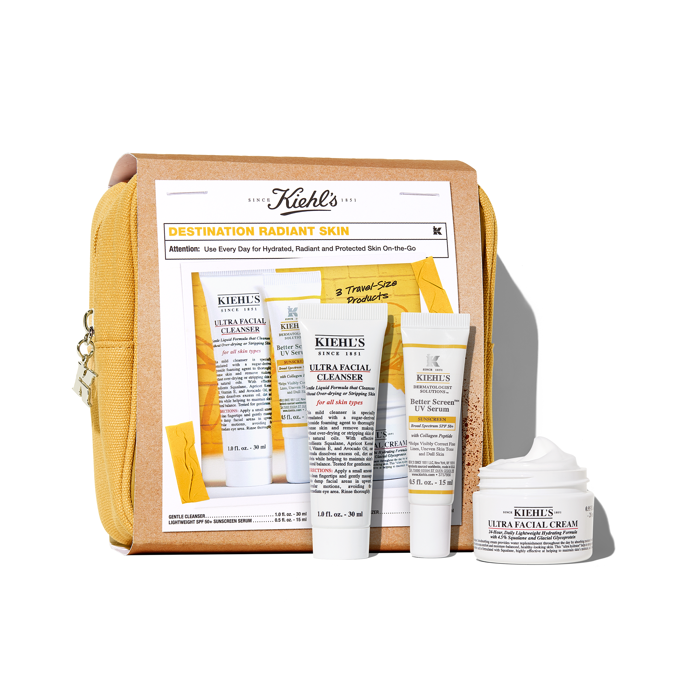 Destination Radiant Skin Set Skincare Set Kiehl s Destination Radiant Skin Set Skincare Set Kiehl s