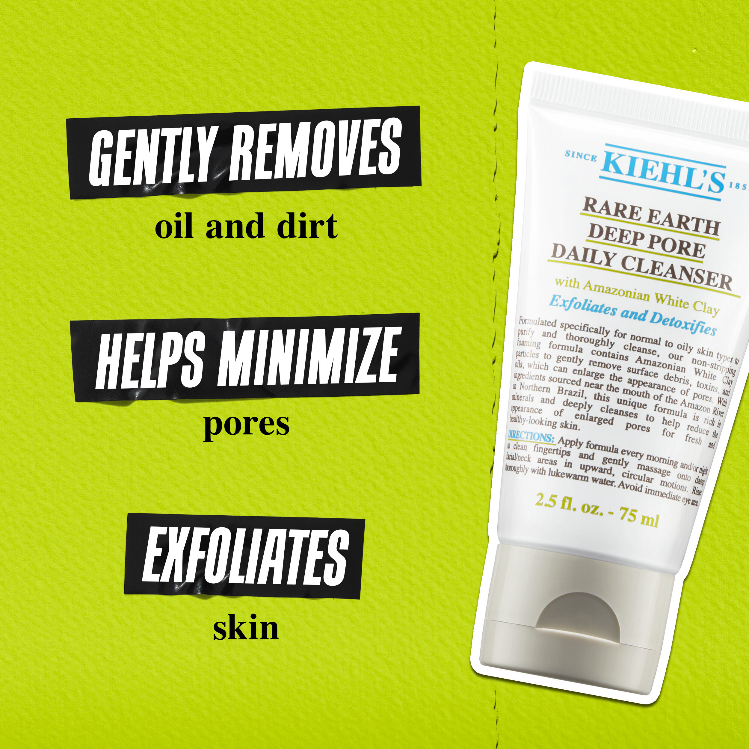 Rare Earth Deep Pore Daily Exfoliating Face Cleanser