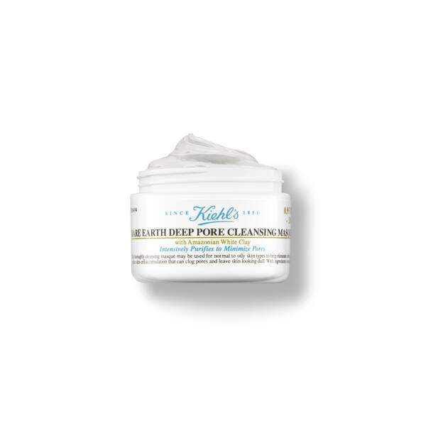 Kiehl's Rare Earth Deep Pore Cleansing Mask – Clay Face Mask | 0.95 fl oz