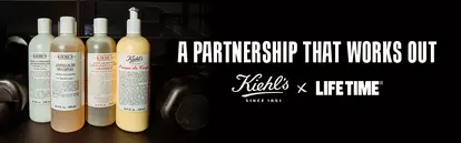 Kiehl's since 1851 Official Skincare & SPF partner of jackson hole mountain resort