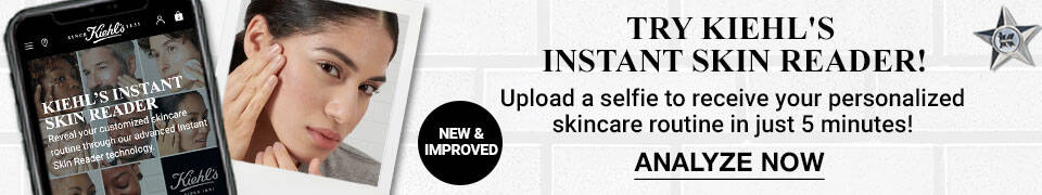 Try kiehl's instant skin reader. Upload a selfie to receive your personalized skincare routine in just 15 minutes. Analyze now.