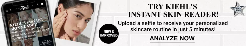 Try kiehl's instant skin reader. Upload a selfie to receive your personalized skincare routine in just 15 minutes. Analyze now.