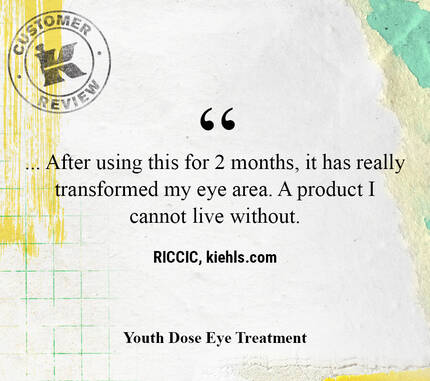... After using this for 2 months, it has really transformed my eye area. A product I cannot live without. —RICCIC, kiehls.com