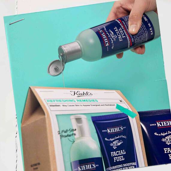 The Refreshing Remedies Gift Set - Men's Skincare Set - Kiehl's
