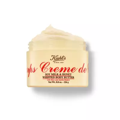 Kiehl’s Creme de Corps Soy Milk & Honey Whipped Body Butter