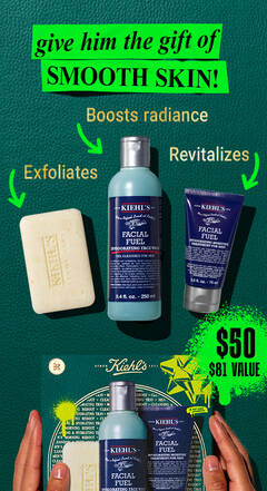 give him the gift of smooth skin!