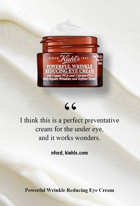 I think this is a perfect preventative cream for the under eye, and it works wonders.