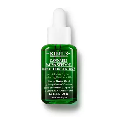 Cannabis Sativa Seed Oil Herbal Concentrate Face Oil