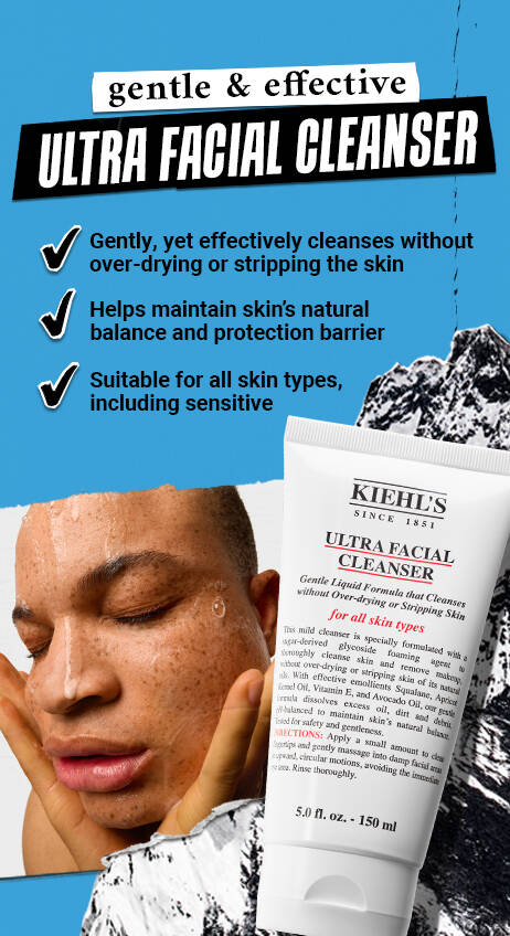 gentle and effective Ultra Facial Cleanser