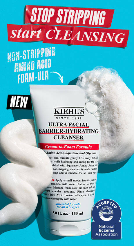 Stop stripping start cleansing. non-stripping amino acid foam-ula.