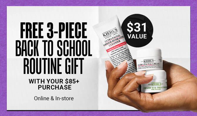 Back to School Gift with Purchase