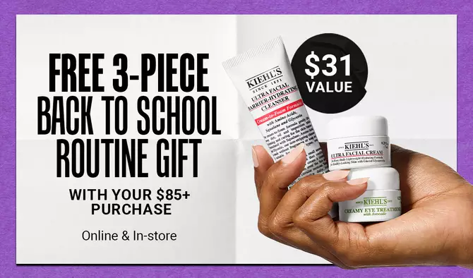 Back to School Gift with Purchase