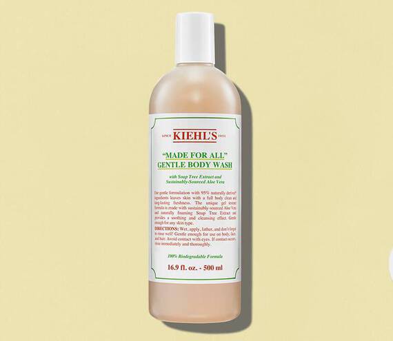 Bottle of "Made for All" Gentle Body Cleanser