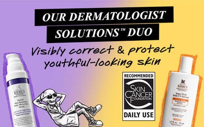 Kiehl’s dermatologist solutions duo. Best skincare products for visibly delaying signs of aging, including retinol and SPF.