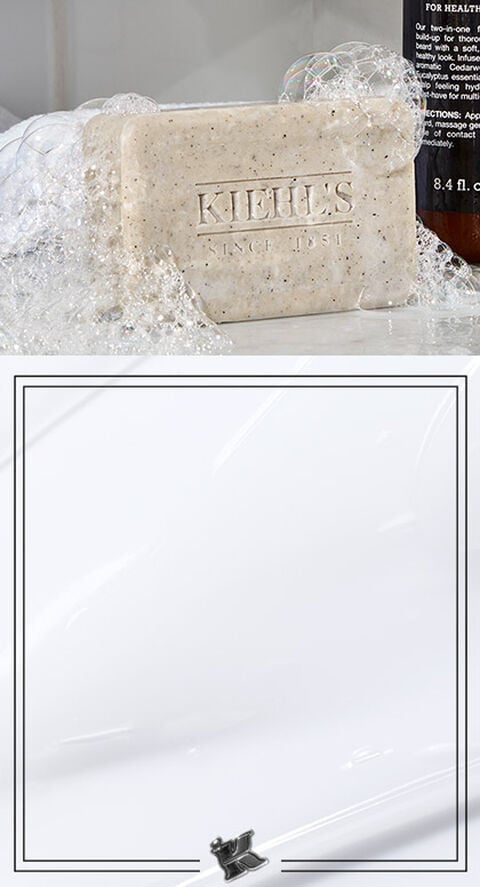 A product image of Kiehl's Grooming Solutions Bar Soap