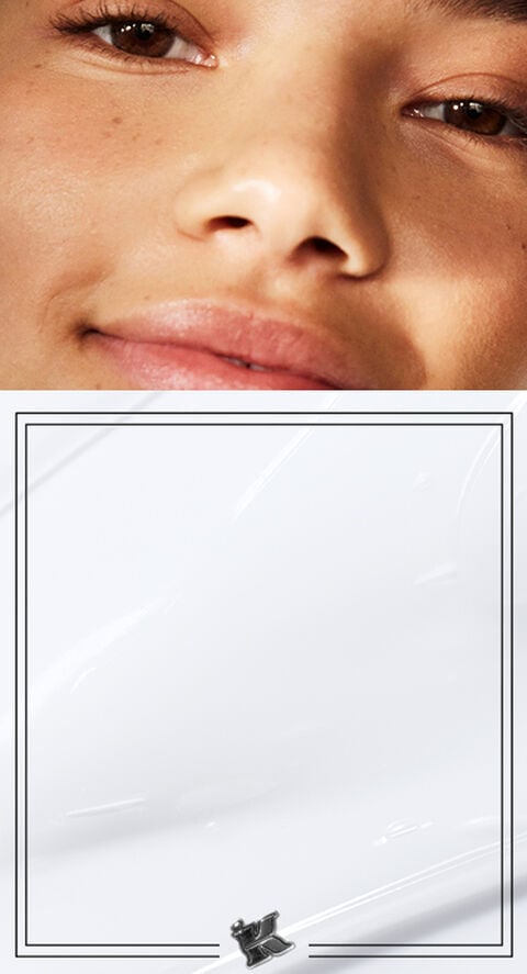 A photo of a woman's face