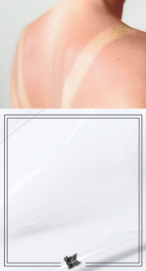 A woman getting sun kissed