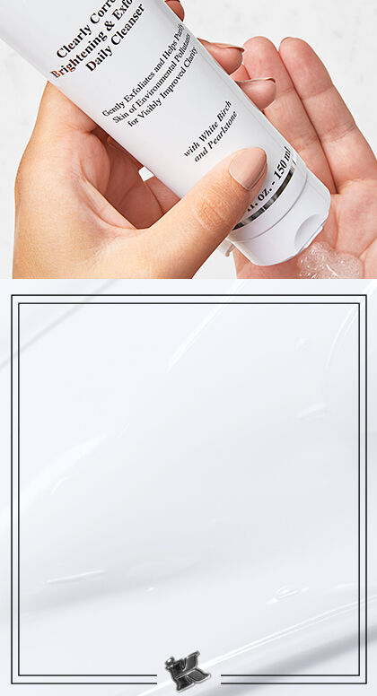 Exfoliating shop facial wash