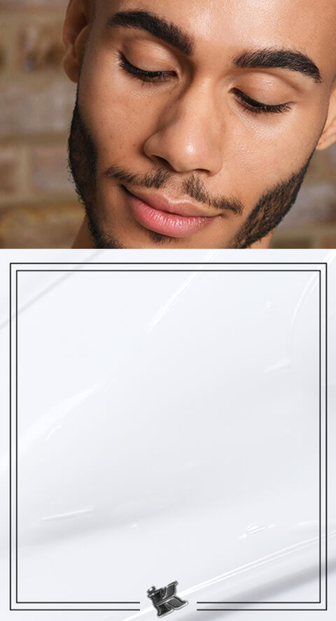 A photo of a clean shaven man