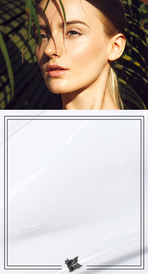 A woman getting sun kissed