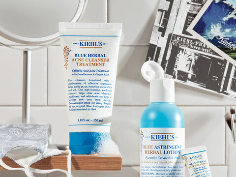 A product shot of Blue Herbal Treatments
