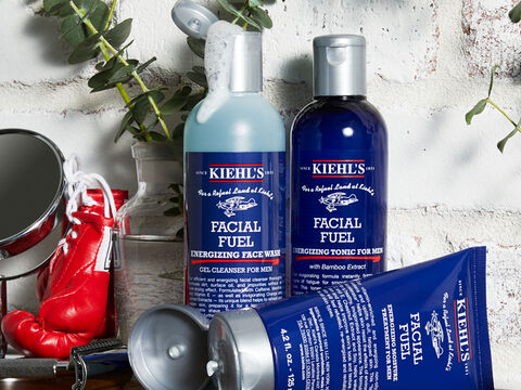 Kiehl's Men's Facial Fuel Line of products