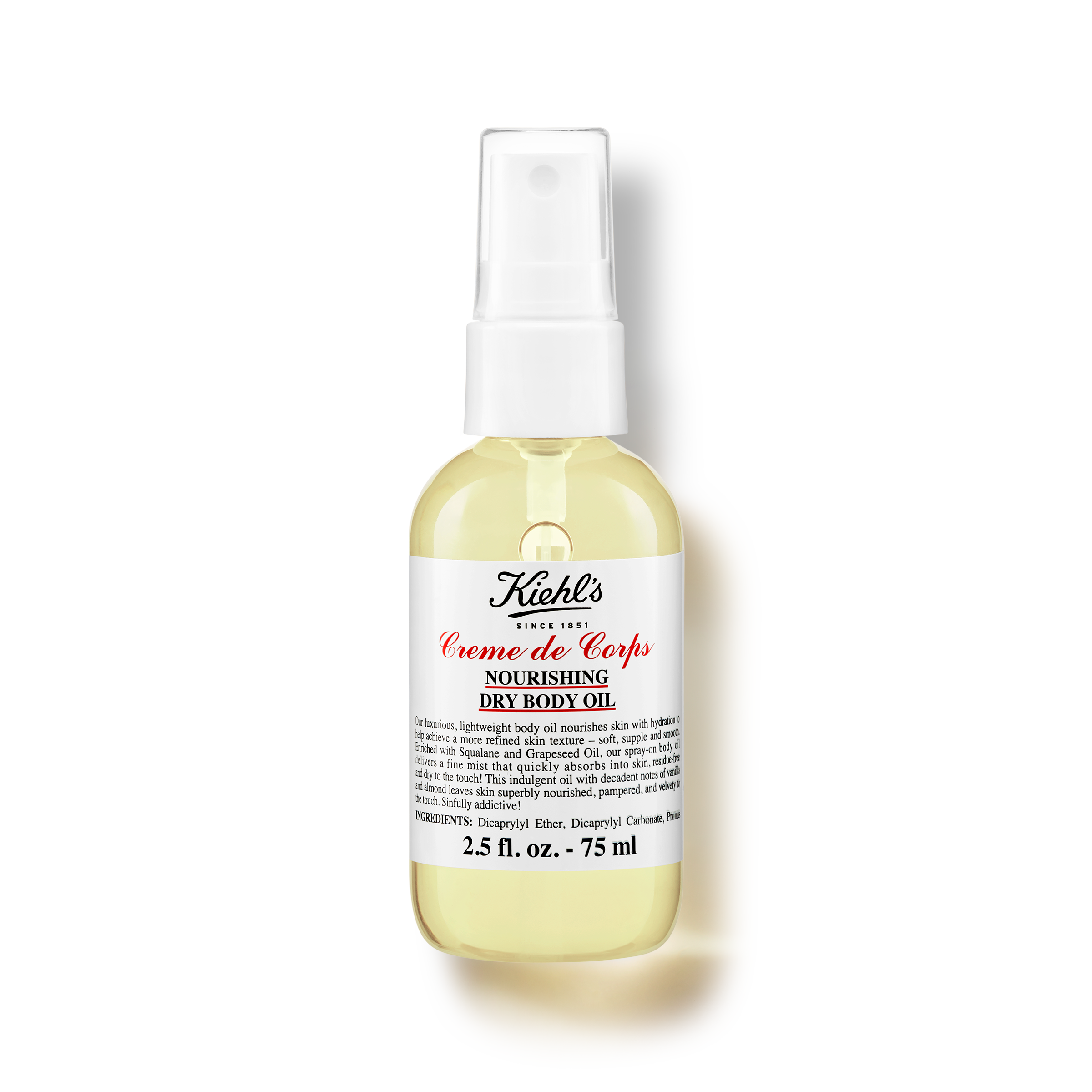 Creme de Corps Nourishing Dry Body Oil Dry Body Oil Spray Kiehl’s