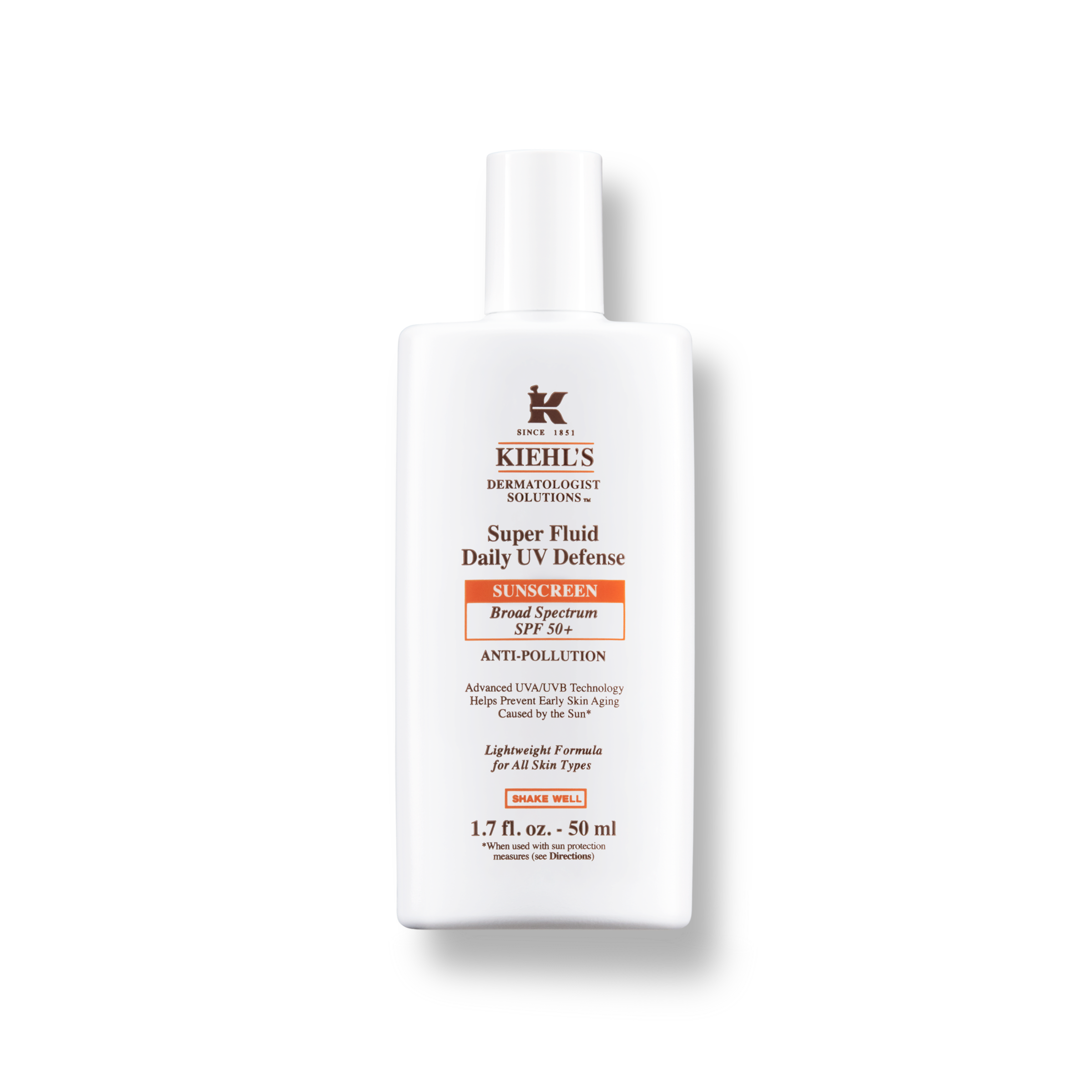 Super Fluid Daily UV Defense Sunscreen with SPF 50+ Kiehl’s