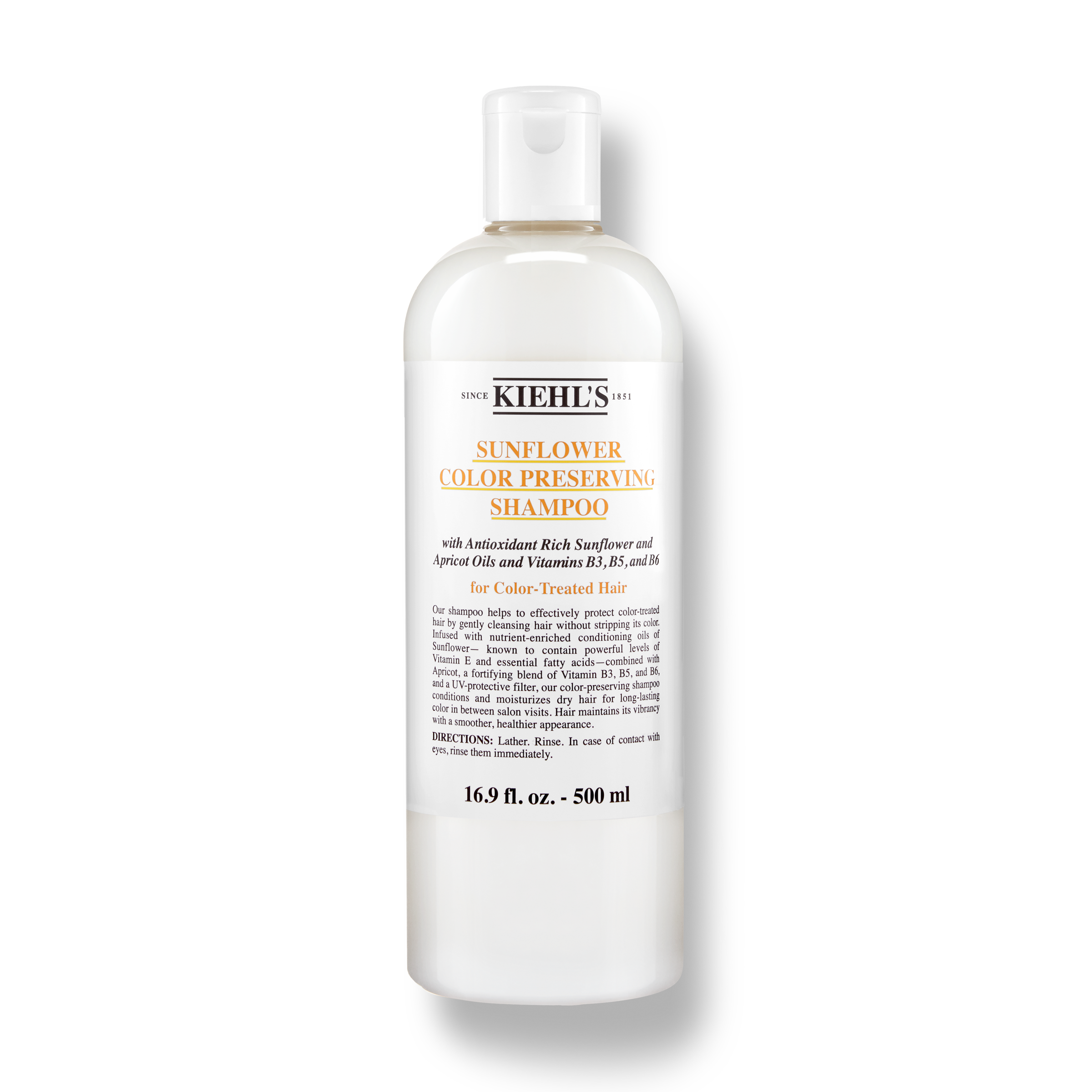 Sunflower Color Preserving Shampoo ColorTreated Hair Kiehl’s