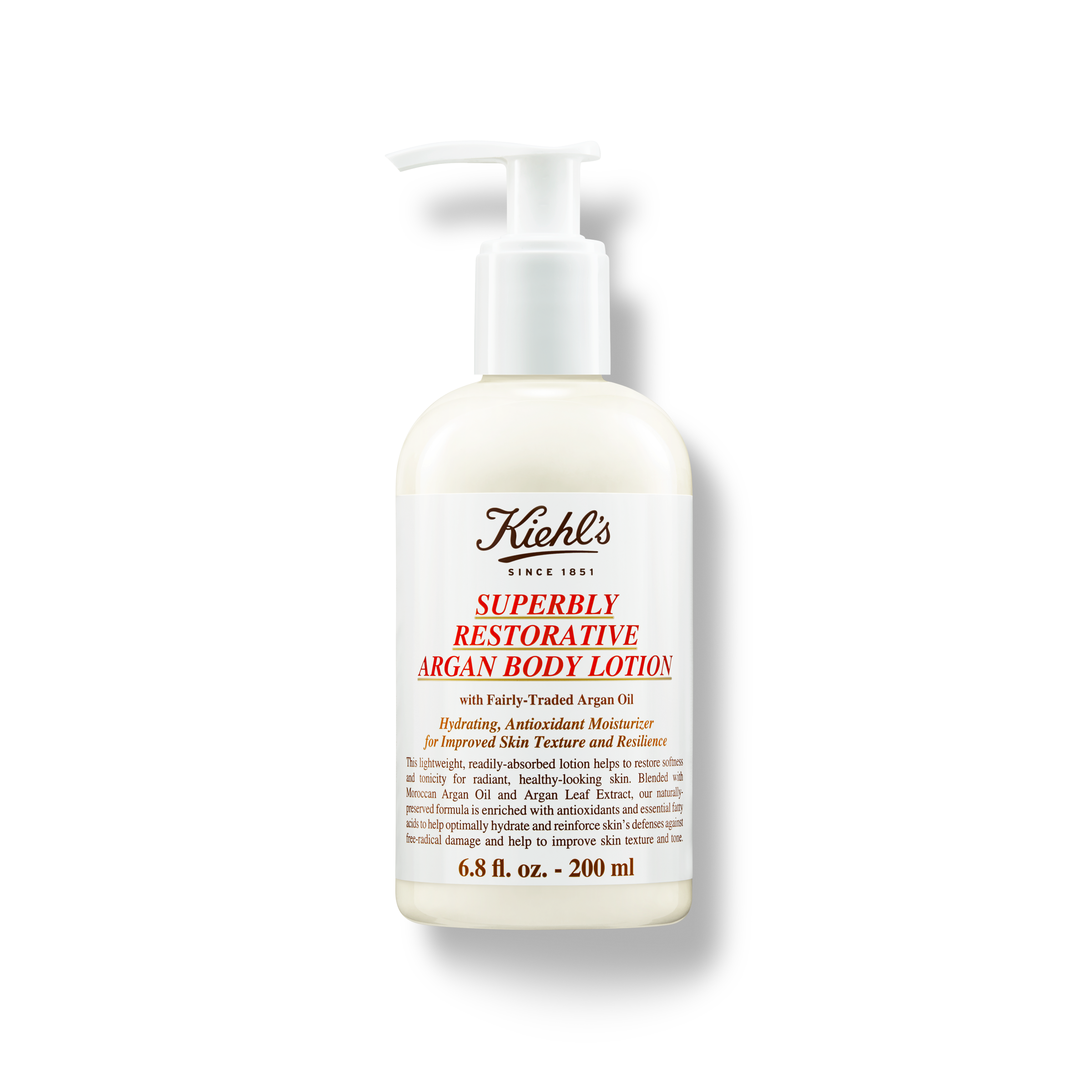 Superbly Restorative Argan Body Lotion Kiehl’s