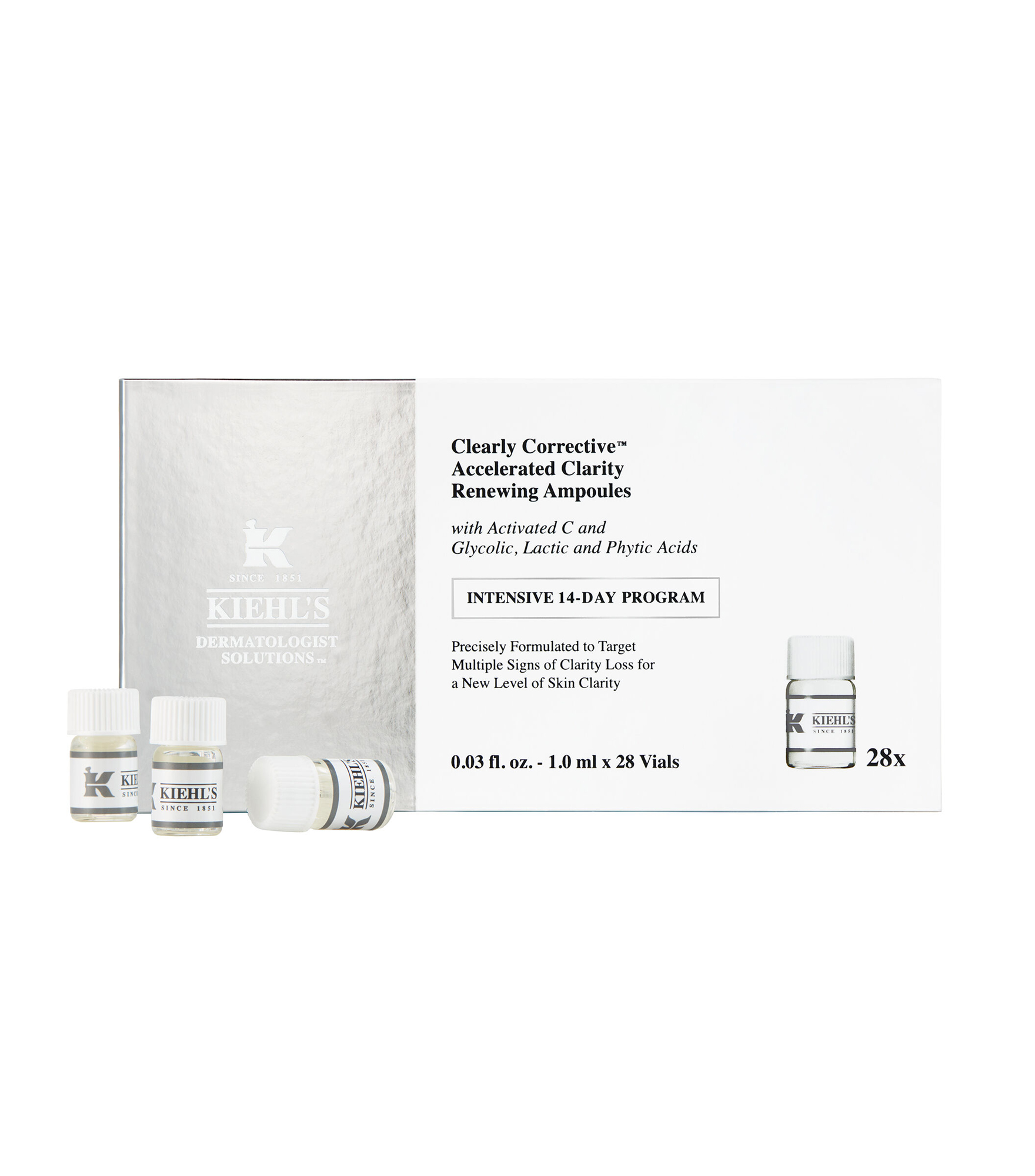 Clearly Corrective Accelerated Clarity Renewing Ampoules Kiehl S Clearly Corrective Accelerated Clarity Renewing Ampoules Kiehl S
