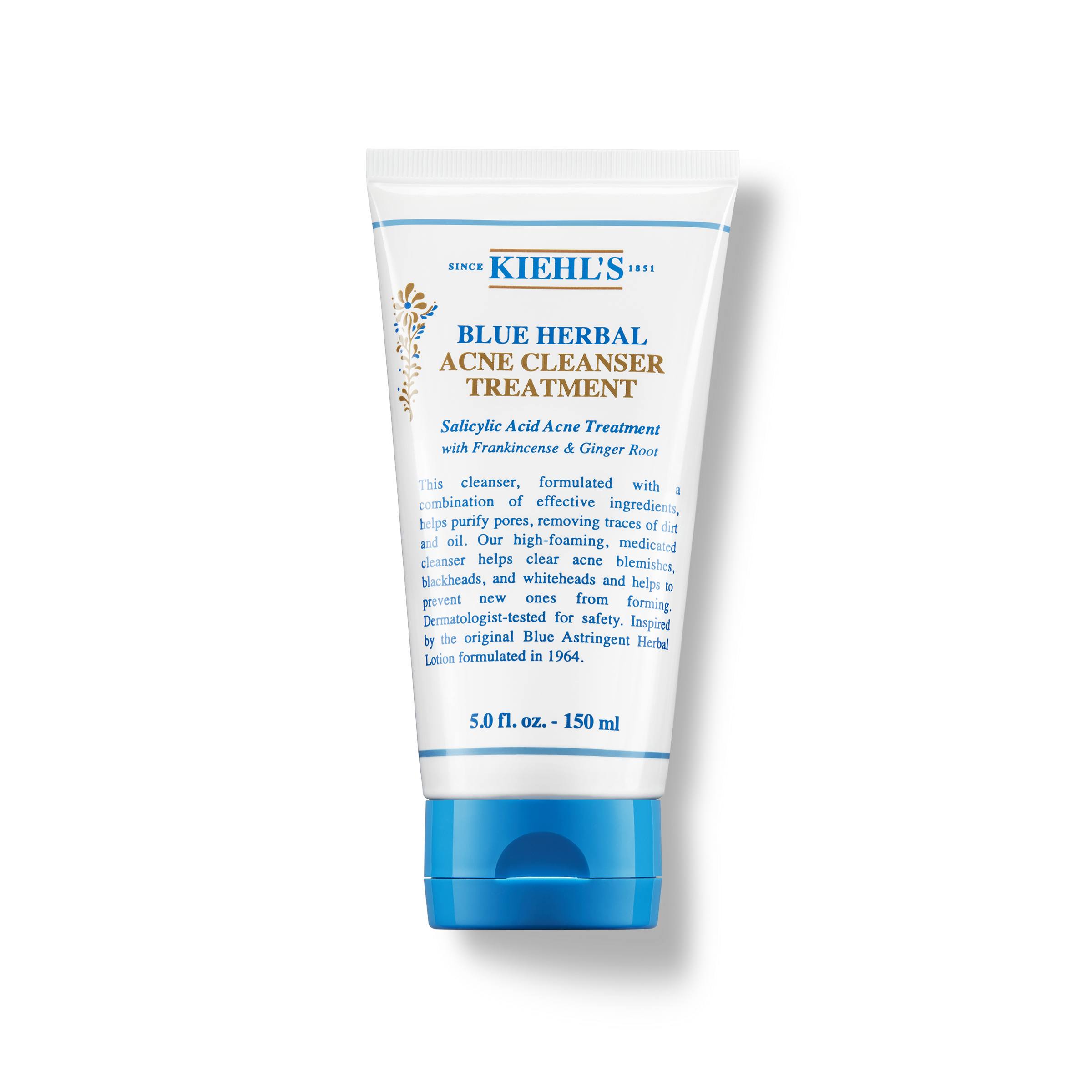 Blue Herbal Acne Cleanser with Salicylic Acid Kiehl’s