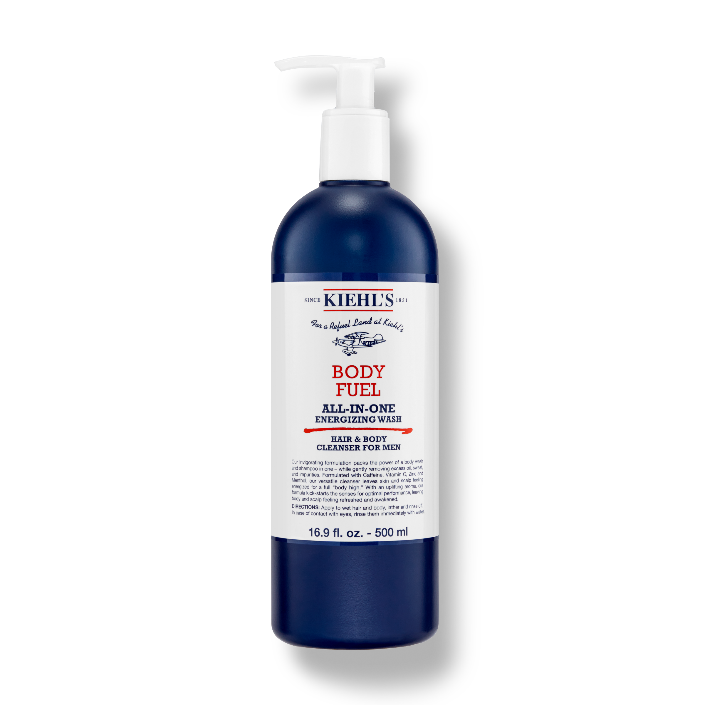 Body Fuel Wash Hair and Body Wash for Men Kiehl’s