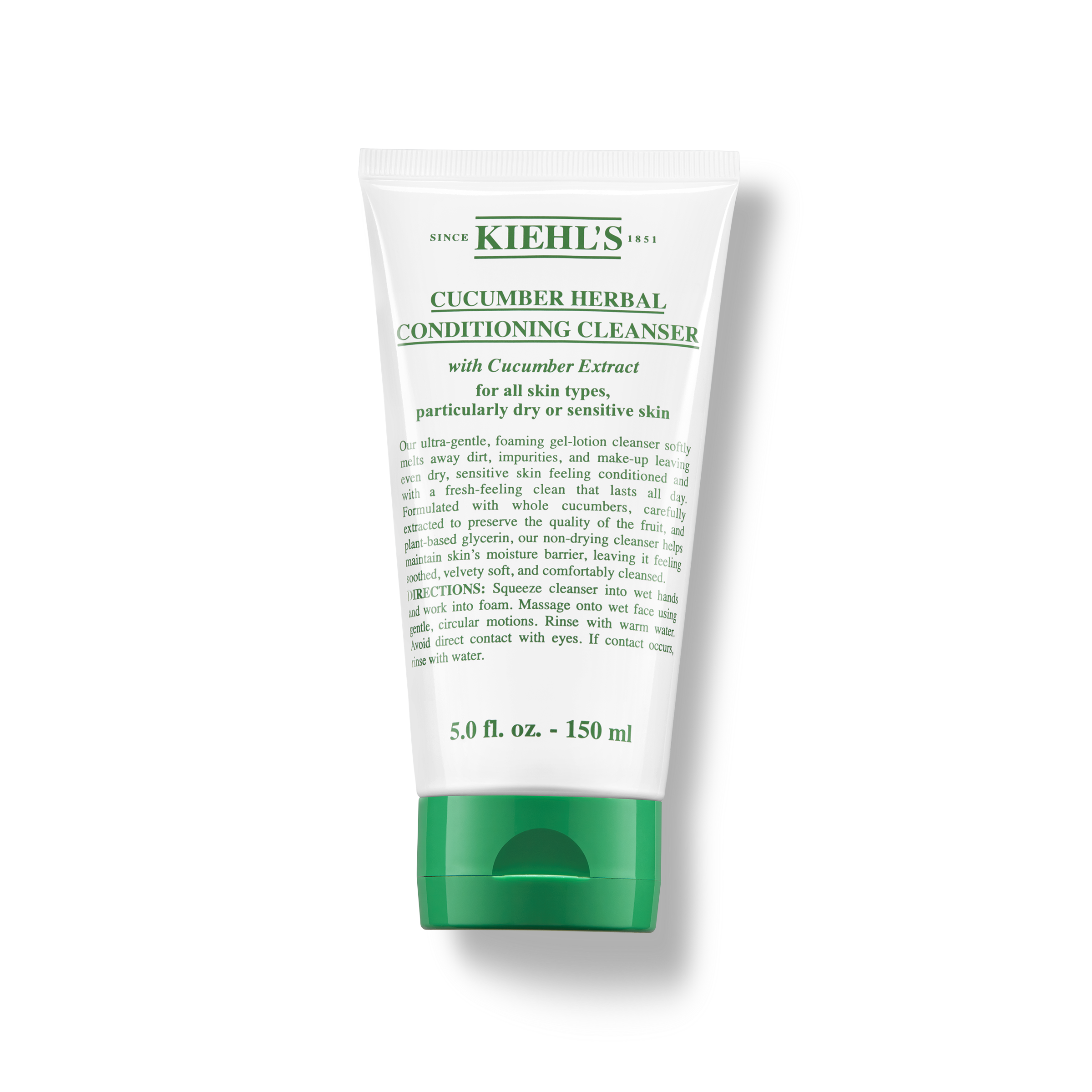 Cucumber Herbal Conditioning Cleanser Dry Skin Cleanser Kiehl’s