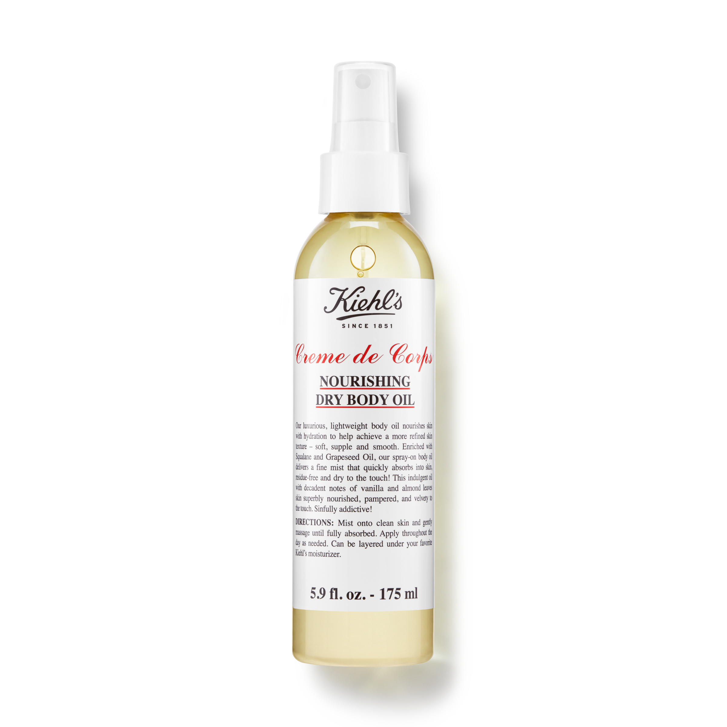 Creme de Corps Nourishing Dry Body Oil Body Oil Kiehl’s