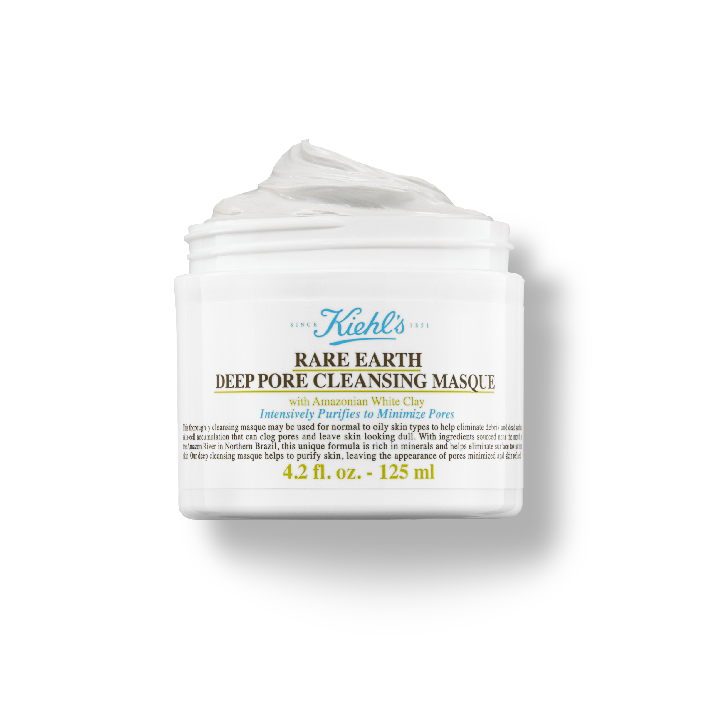 Rare Earth Deep Pore Cleansing Mask Clay Face Mask Kiehl S