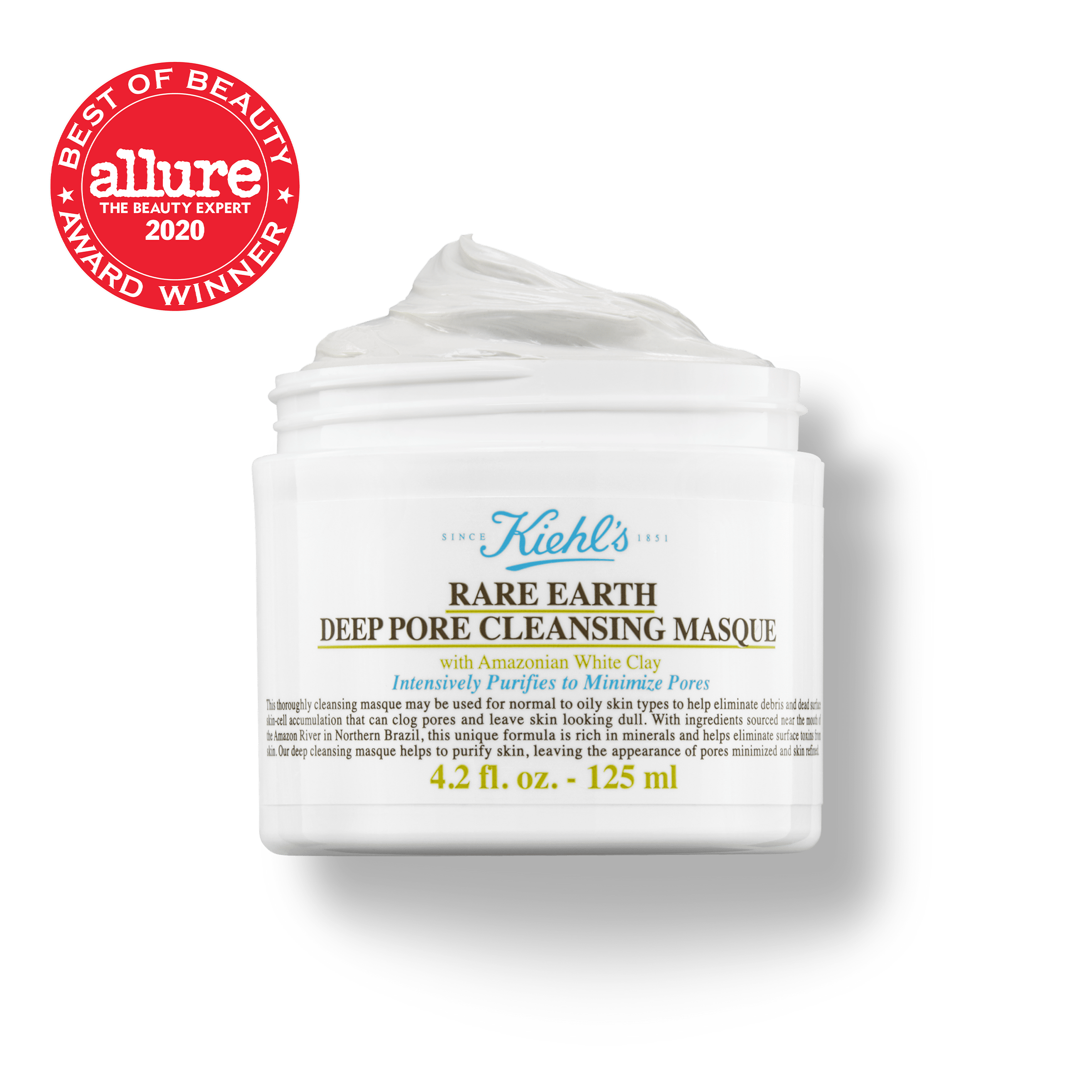 Earth Deep Pore Cleansing Mask Clay Face Mask – Kiehl's