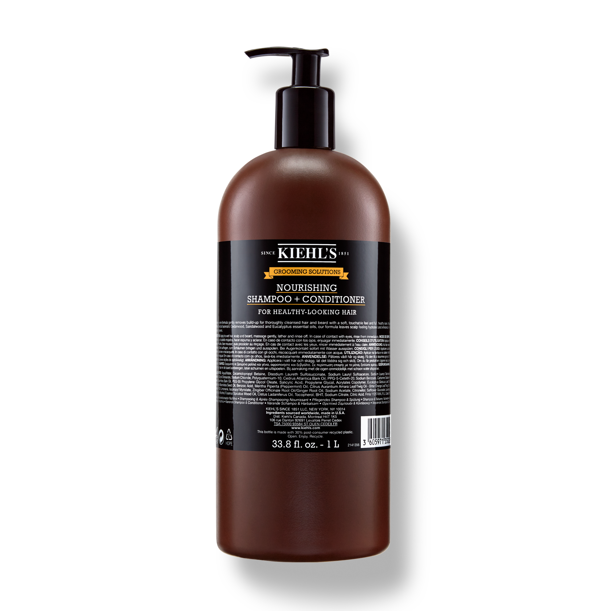 Grooming Solutions Nourishing Shampoo + Conditioner Kiehl’s