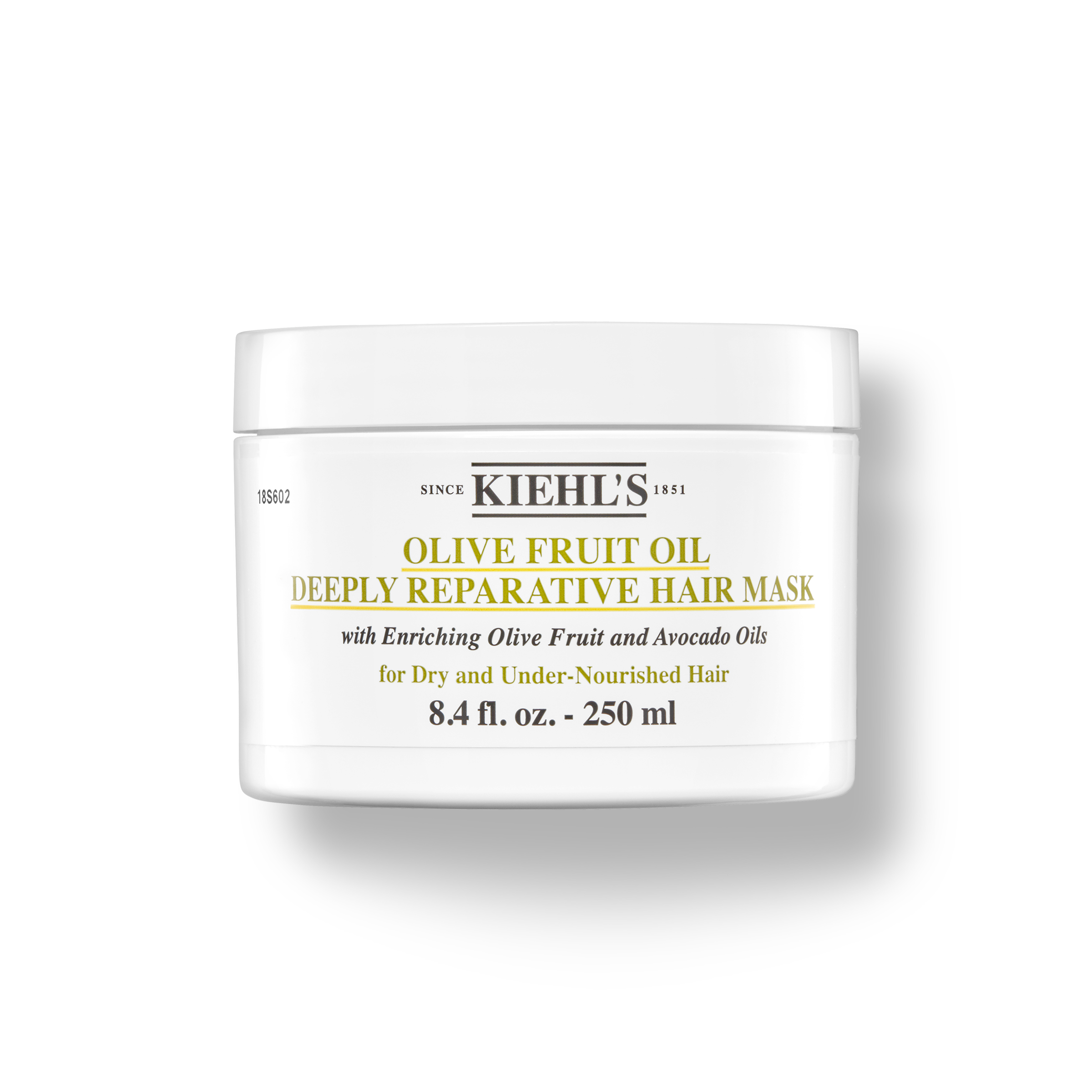 Olive Fruit Oil Deeply Reparative Hair Mask — Kiehl’s