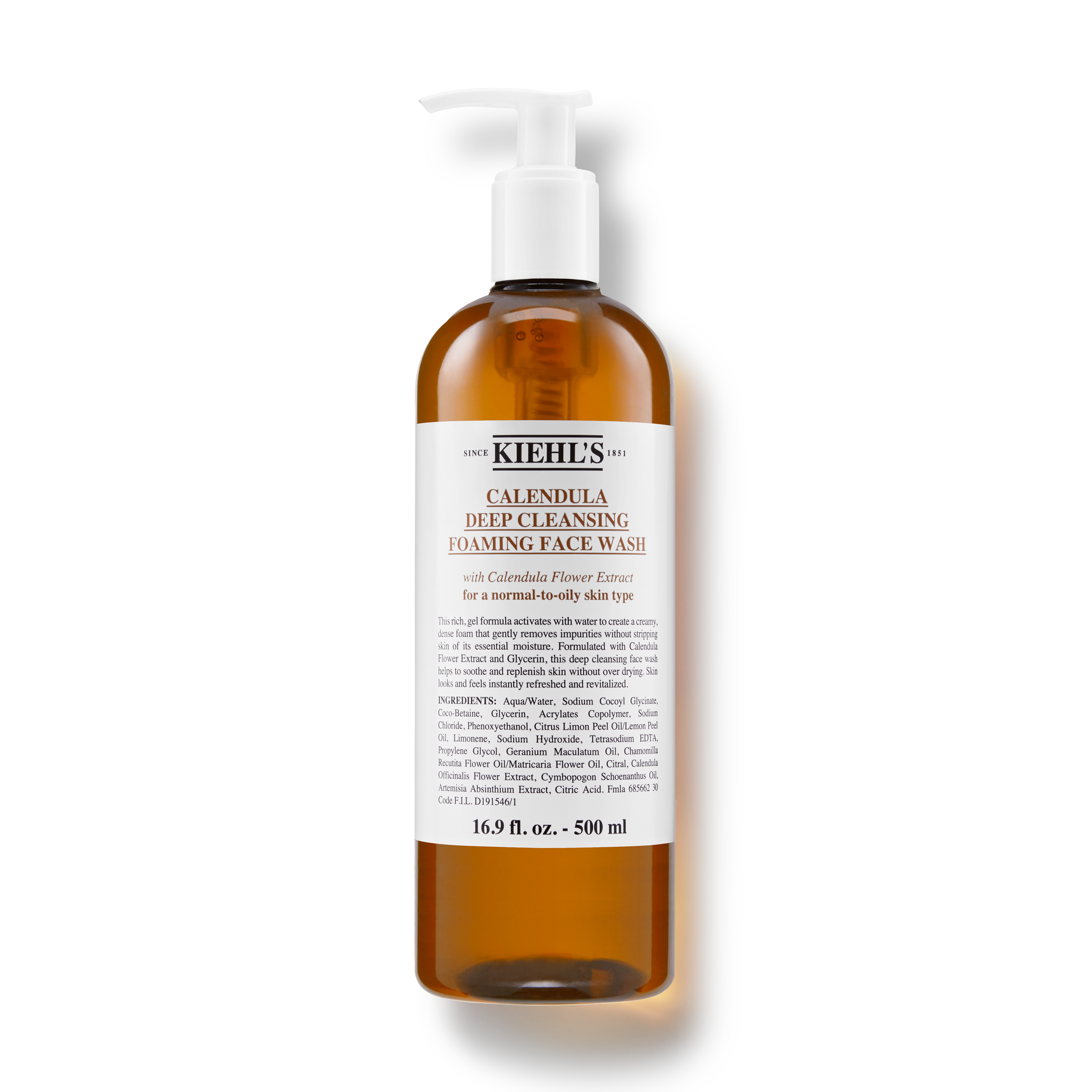 Calendula Deep Cleansing Foaming Face Wash Kiehl’s