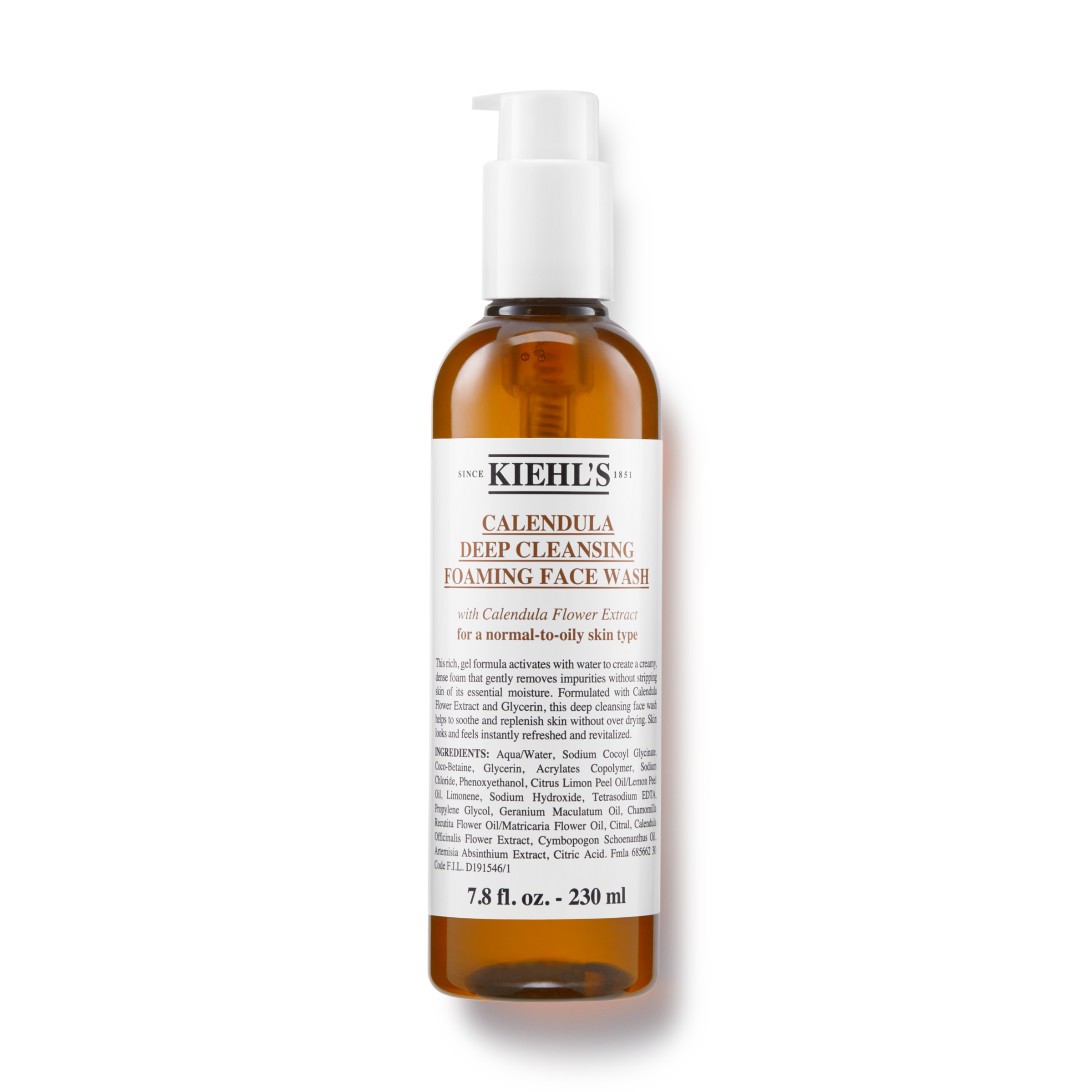 Calendula Deep Cleansing Foaming Face Wash Kiehl’s