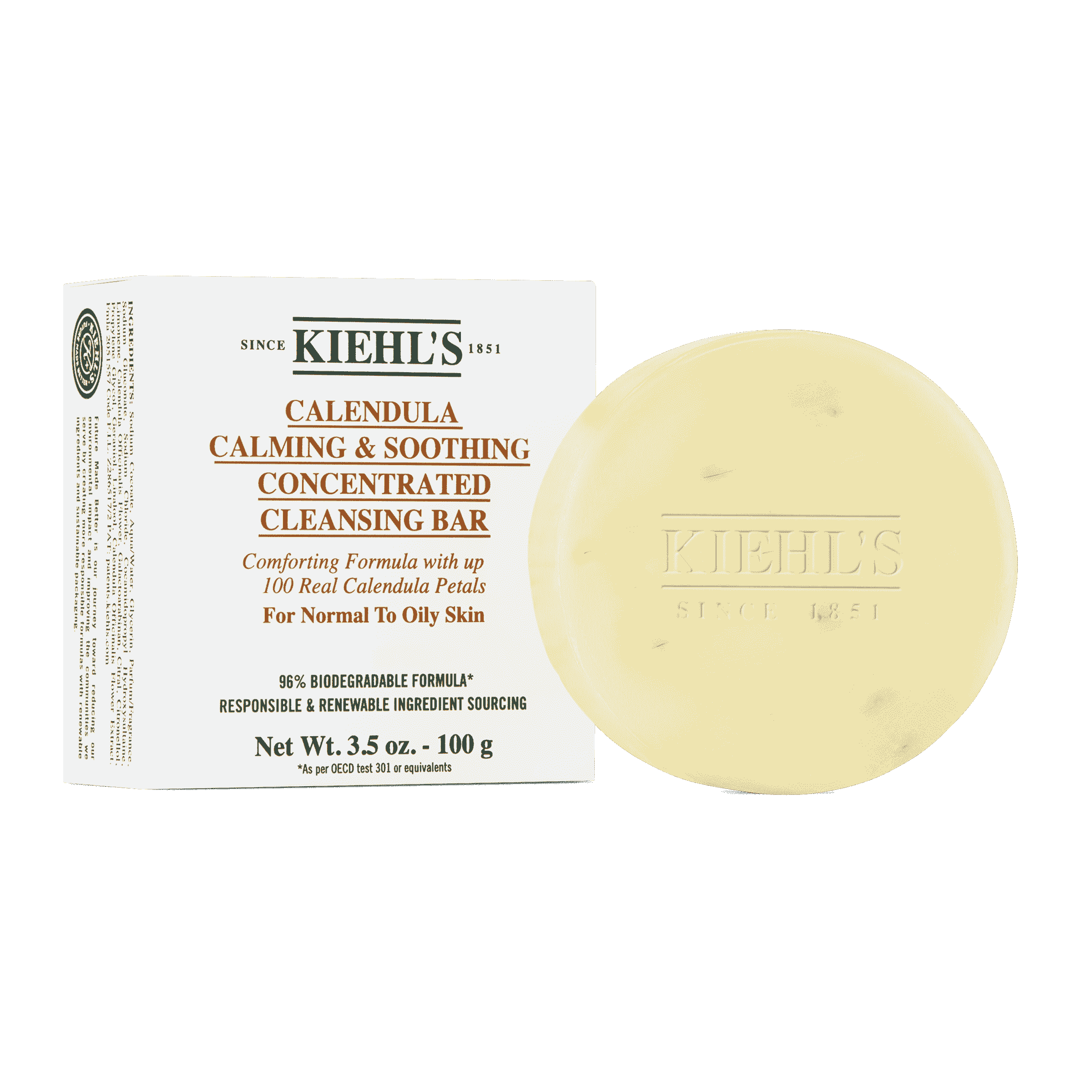 Calendula Calming & Soothing Cleansing Bar Kiehl’s