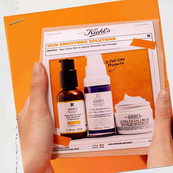 Skin-Smoothing Solutions Gift Set - Skincare Set - Kiehl's