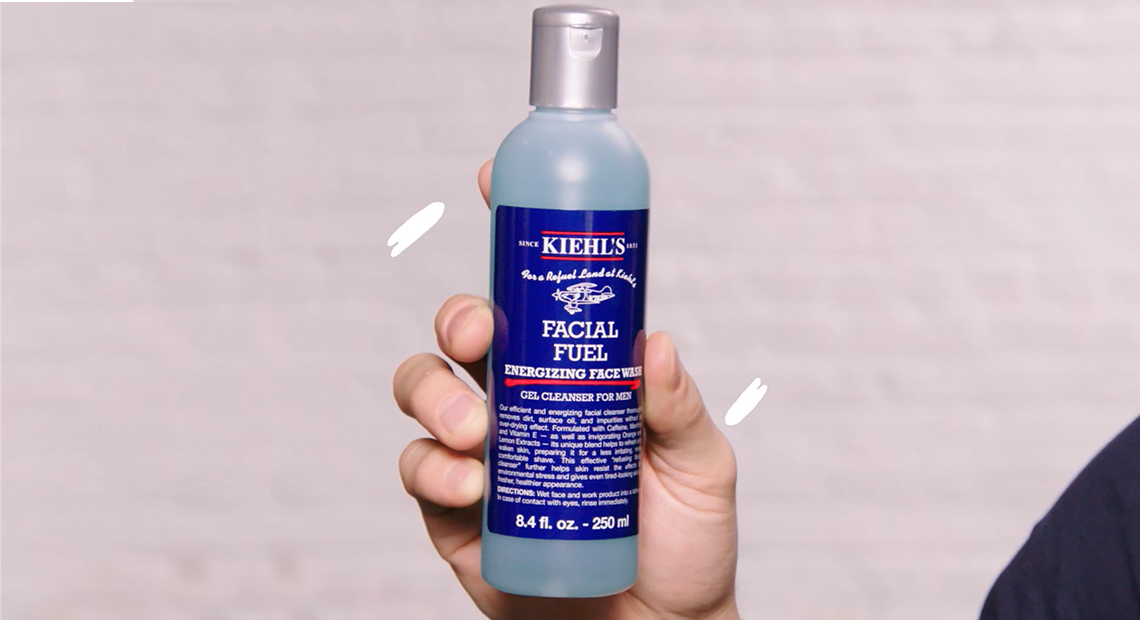 Facial Fuel Energizing Face Wash KIEHL'S Gel limpiador facial hombre precio