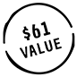$61 Value